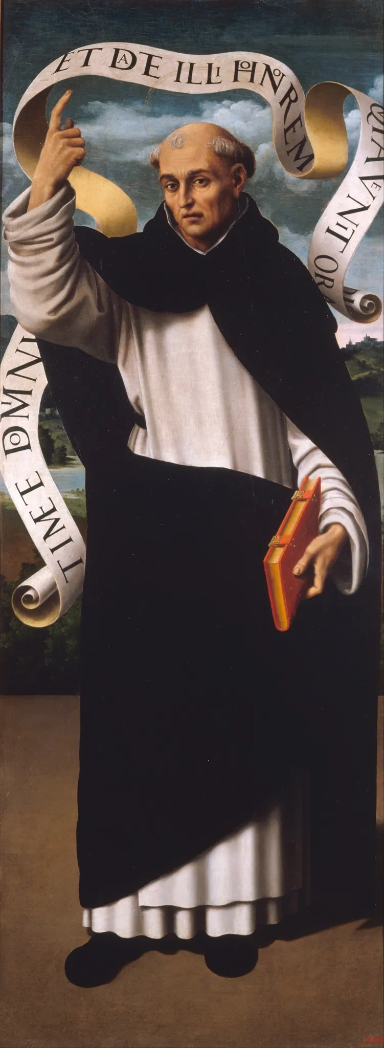 Saint Vincent Ferrer, by Juan de Juanes, oil, 1540