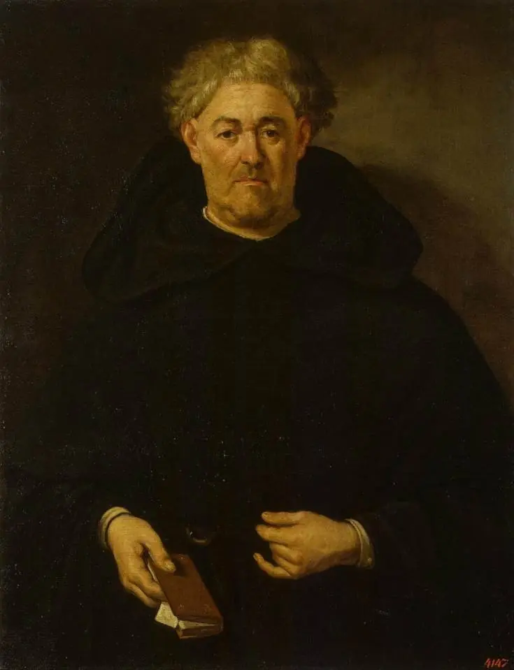 Portrait of a Monk, by Juan de Pareja