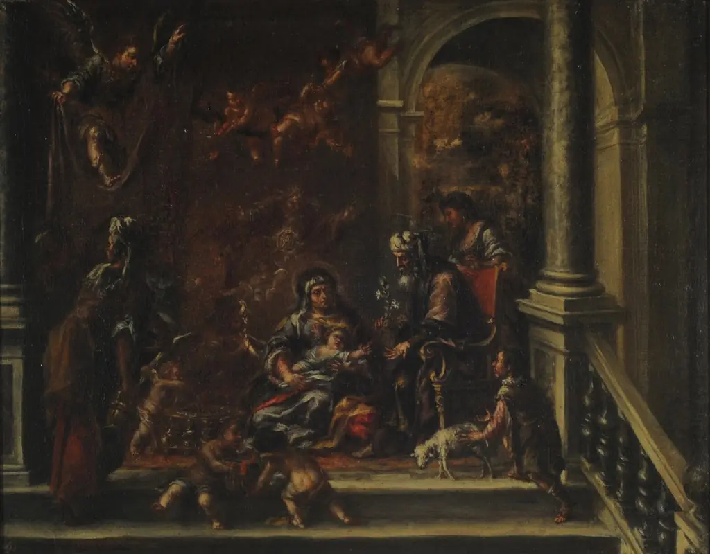 The birth of the Virgin, by Juan de Valdés Leal