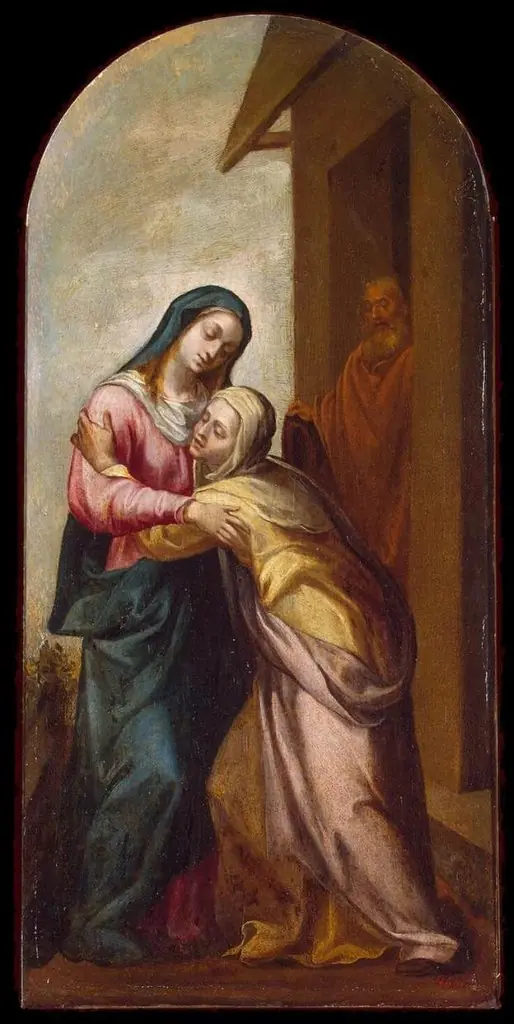 Mary Meeting Elizabeth, by Juan del Castillo