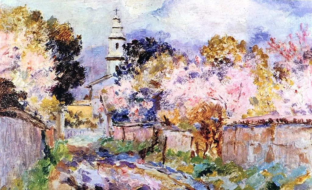 Calle de Limache, by Juan Francisco González