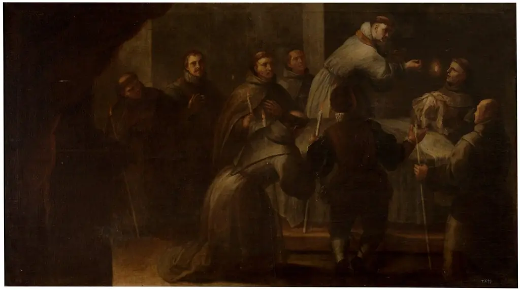 La última comunión de San Diego de Alcalá, by Juan García de Miranda