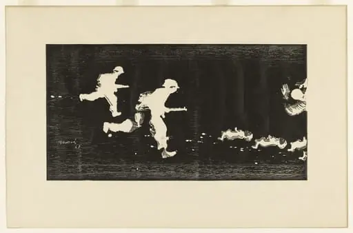 Untitled, by Juan Genovés