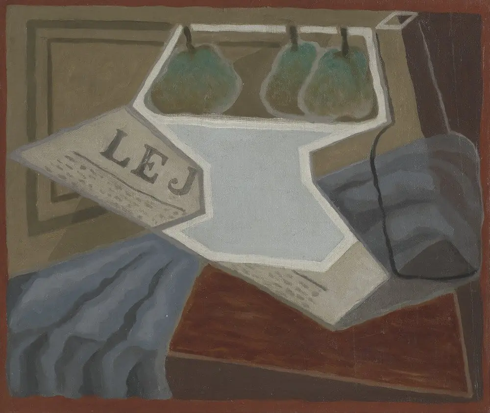 Fruit Bowl, by Juan Gris, 1925