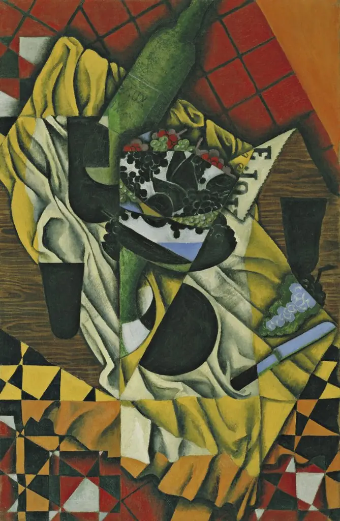 Grapes, by Juan Gris