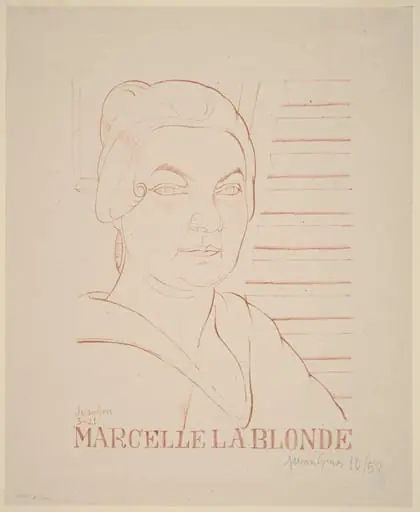 Marcelle la Blonde