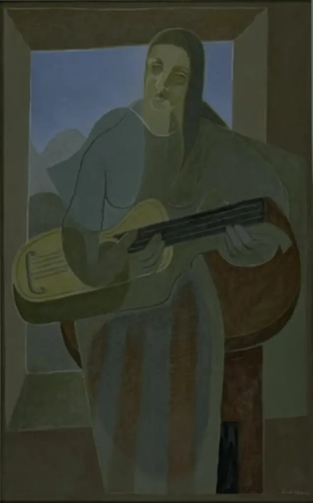 The Guitar Player, by Juan Gris
