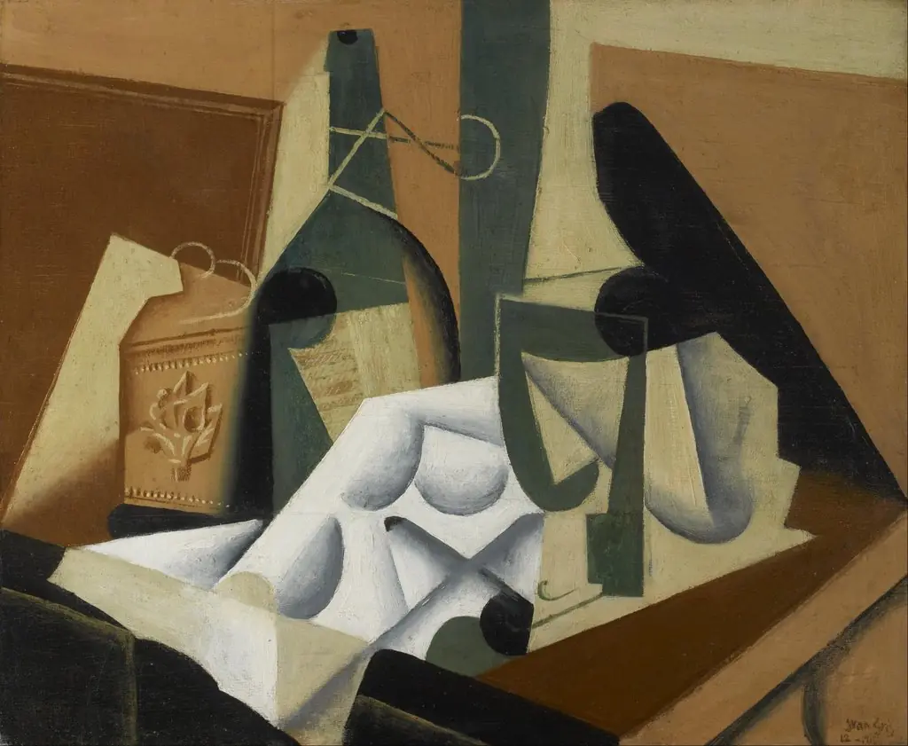 The White Tablecloth, by Juan Gris
