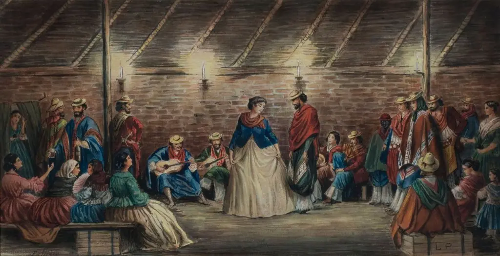 Dancing the cat, by Juan León Pallière