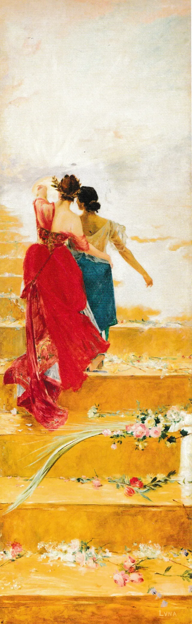 España y Filipinas, by Juan Luna