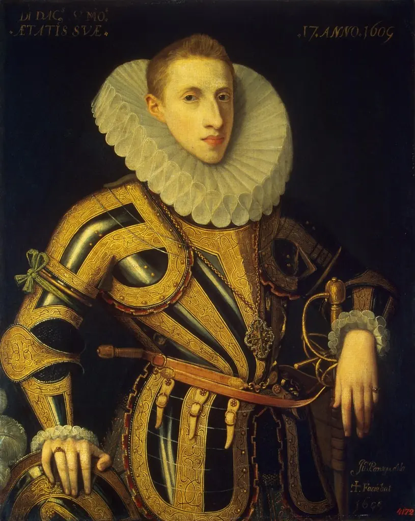 Portrait of Diego de Villamayor, by Juan Pantoja de la Cruz