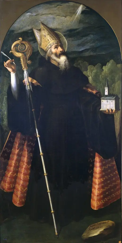 Saint Augustine, by Juan Pantoja de la Cruz
