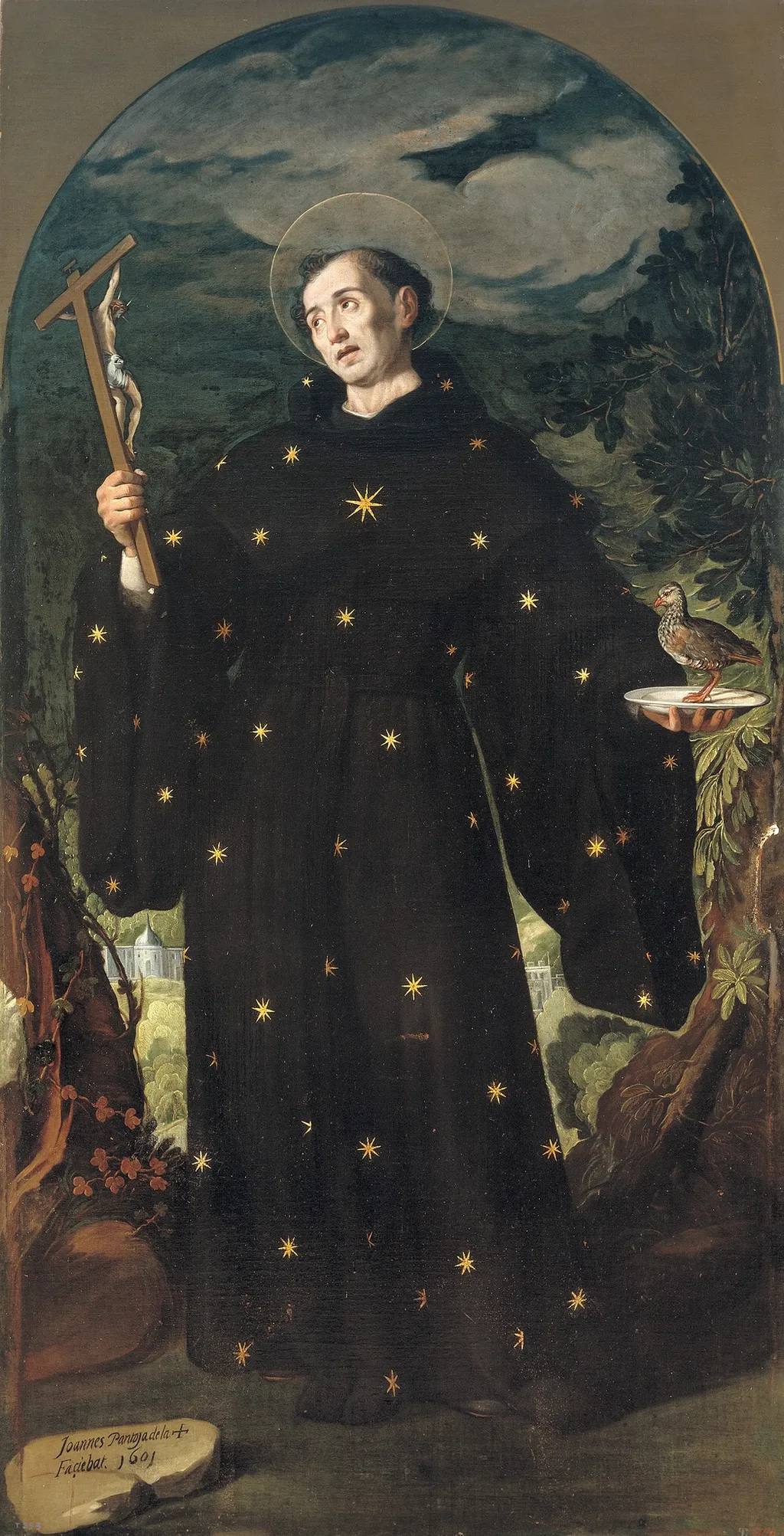 San Nicolás de Tolentino, by Juan Pantoja de la Cruz, oil, 1601