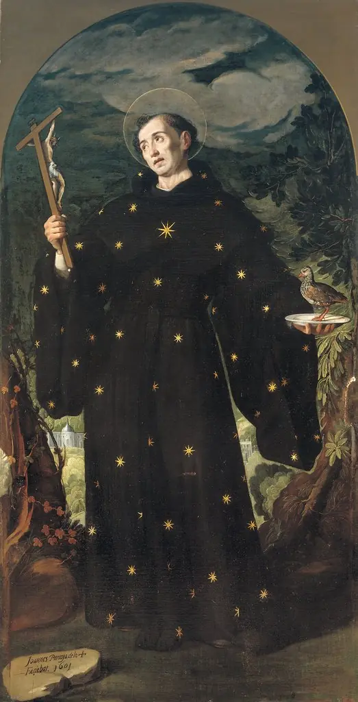 San Nicolás de Tolentino, by Juan Pantoja de la Cruz