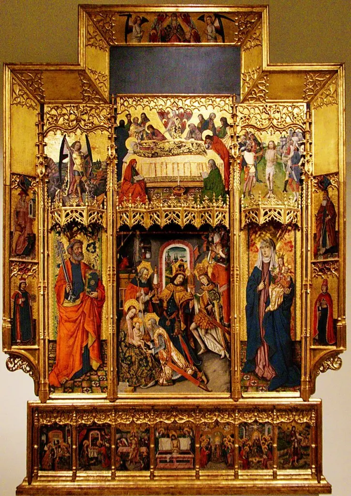 Retablo de la Epifanía, by Juan Rexach