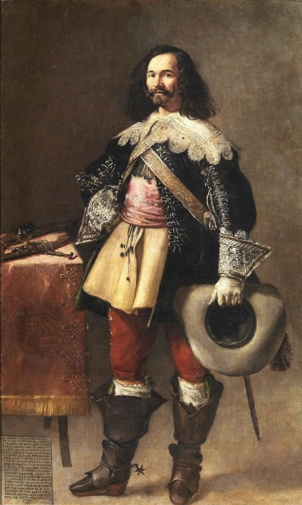 Don Tiburcio de Redín, by Juan Rizi, oil, 1635