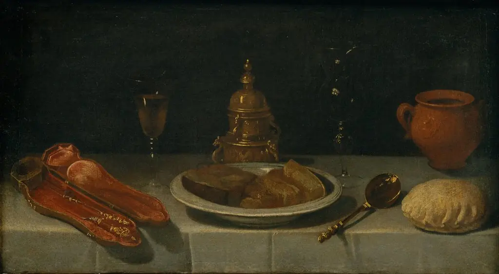 Still Life and Laid Table, by Juan van der Hamen