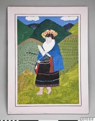painting, image,, by Juan Yalanda Tombe
