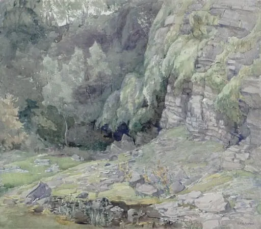 Quarry Long Disused near Llangollen, by Judith Ackland