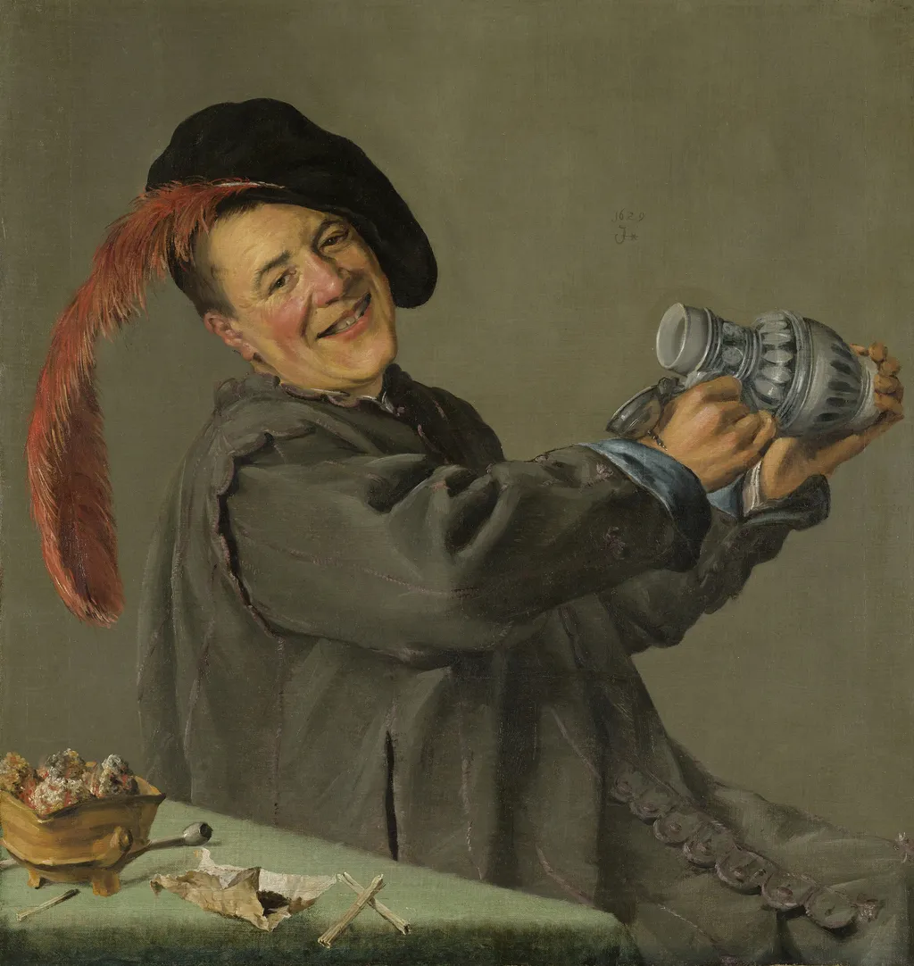 The Jolly Toper, by Judith Leyster, oil, 1629