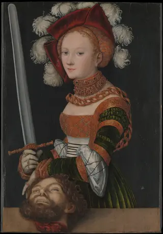 Judith with the Head of Holofernes, by Lucas Cranach the Elder
