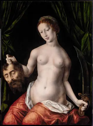 Judith with the Head of Holofernes, by Jan Matsys