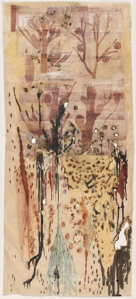 Untitled, by Judy Pfaff, oil, 1993