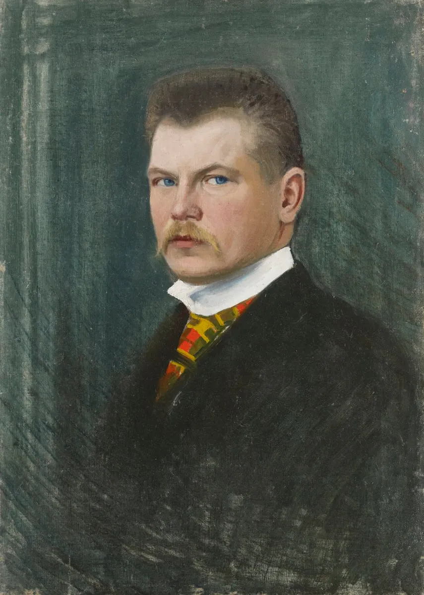 Omakuva, by Juho Kyyhkynen, unspecified