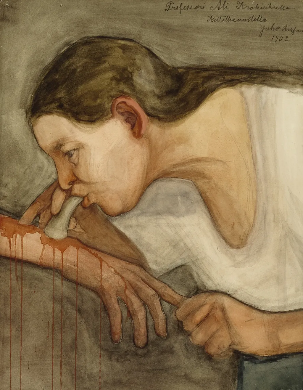 Folk-Healer, by Juho Rissanen, unspecified, 1900