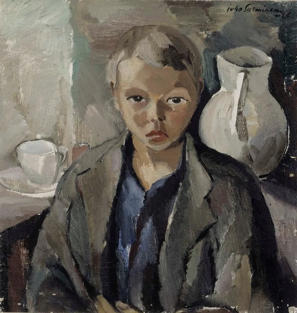 Poika ja kannu, by Juho Salminen, unspecified