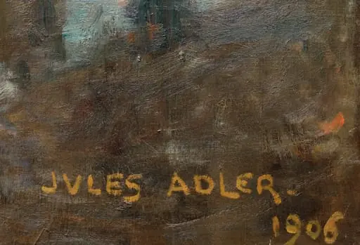Veghe de noapte, by Jules Adler