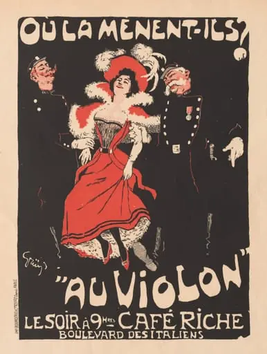 Les Maitres de L'Affiche: Pl. 103 Café Reche, by Jules-Alexandre Grün