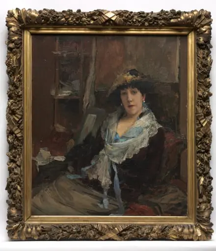 Marie Samary of the Odéon Theater, by Jules Bastien-Lepage