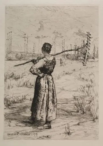Retour des champs, by Jules Bastien-Lepage
