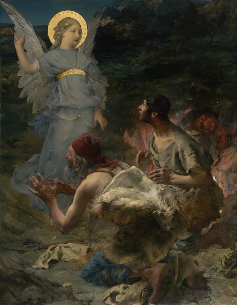 The Annunciation to the Shepherds, by Jules Bastien-Lepage