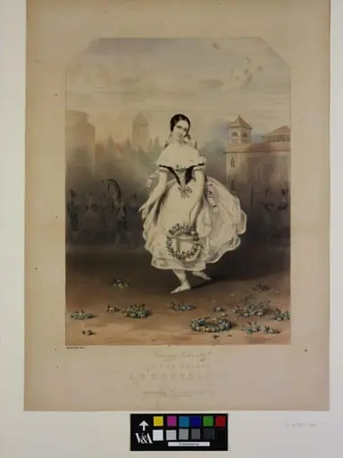 Fanny Cerrito, by Jules Bouvier