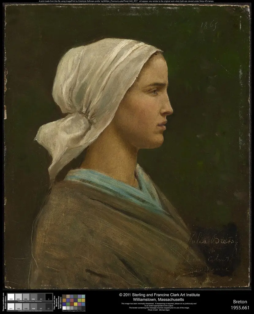 Jeanne Calvet, by Jules Breton