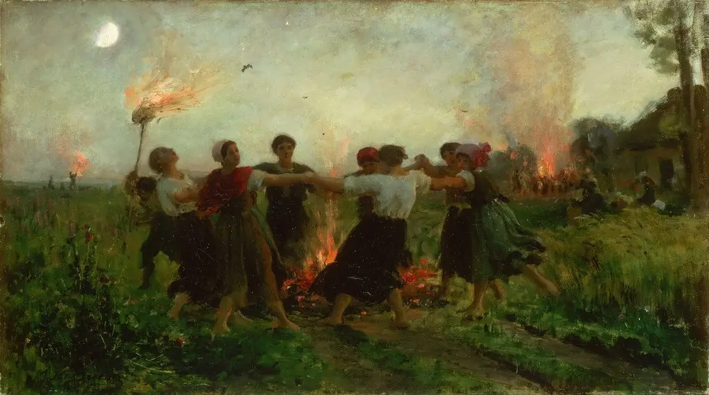 The Feast of Saint John, by Jules Breton