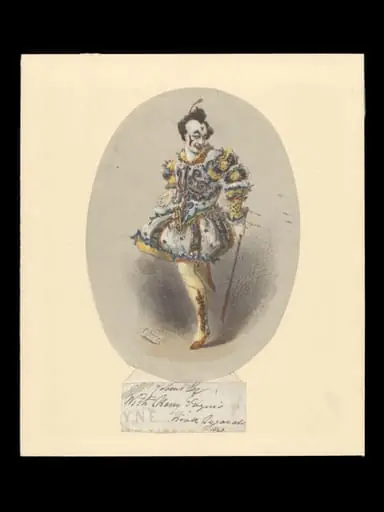 H Beard Print Collection, by Jules Chéret