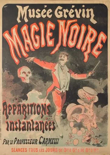 Musée Grévin, Black Magic, by Jules Chéret