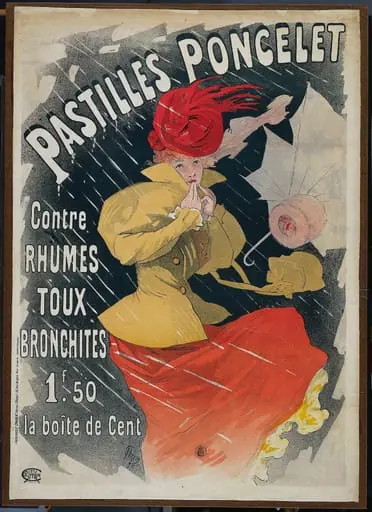 Pastilles Poncelet, by Jules Chéret
