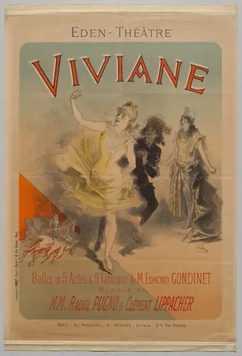 Viviane, by Jules Chéret