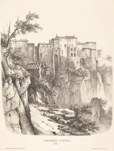 Fabriques à Tivoli (Buildings at Tivoli), by Jules Coignet