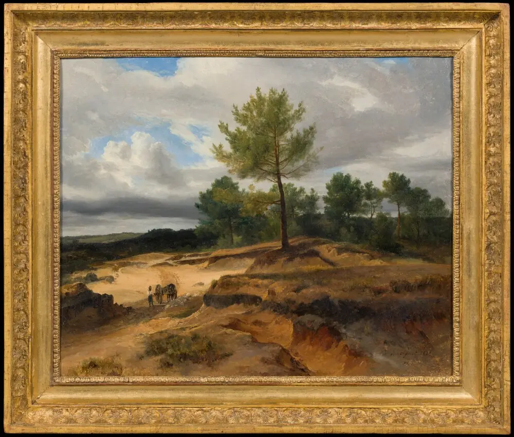 Landscape with Sandpit in the Fontainebleau Forest, by Jules Coignet