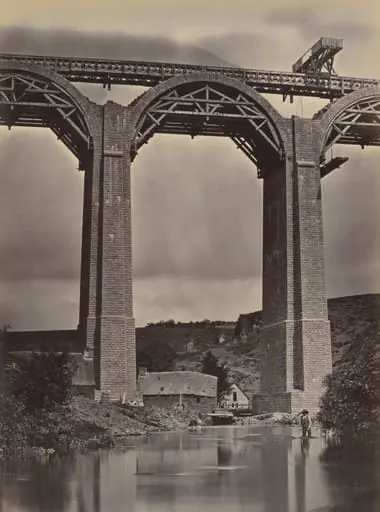 Pont-de-Buis, on the Doufine, France, by Jules DuClos