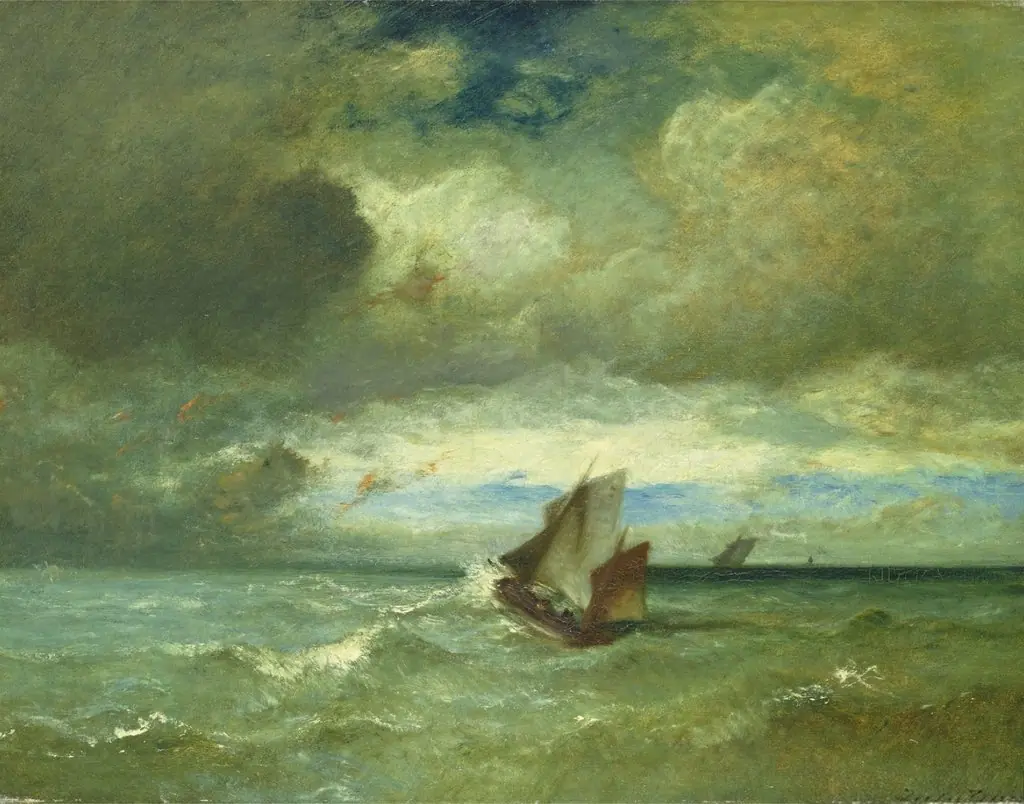 Choppy Sea, by Jules Dupré