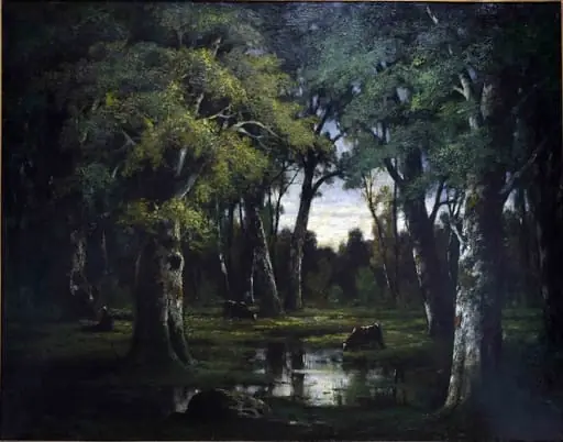 Peisaj în pădure, by Jules Dupré