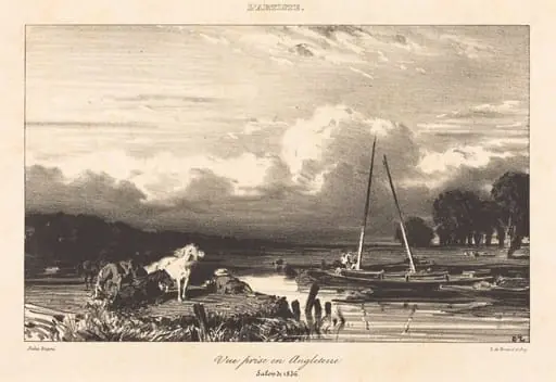 View in England (Vue prise en Angleterre), by Jules Dupré