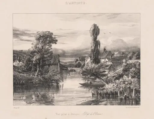 View taken at Alençon (Vue Prise à Alençon), by Jules Dupré