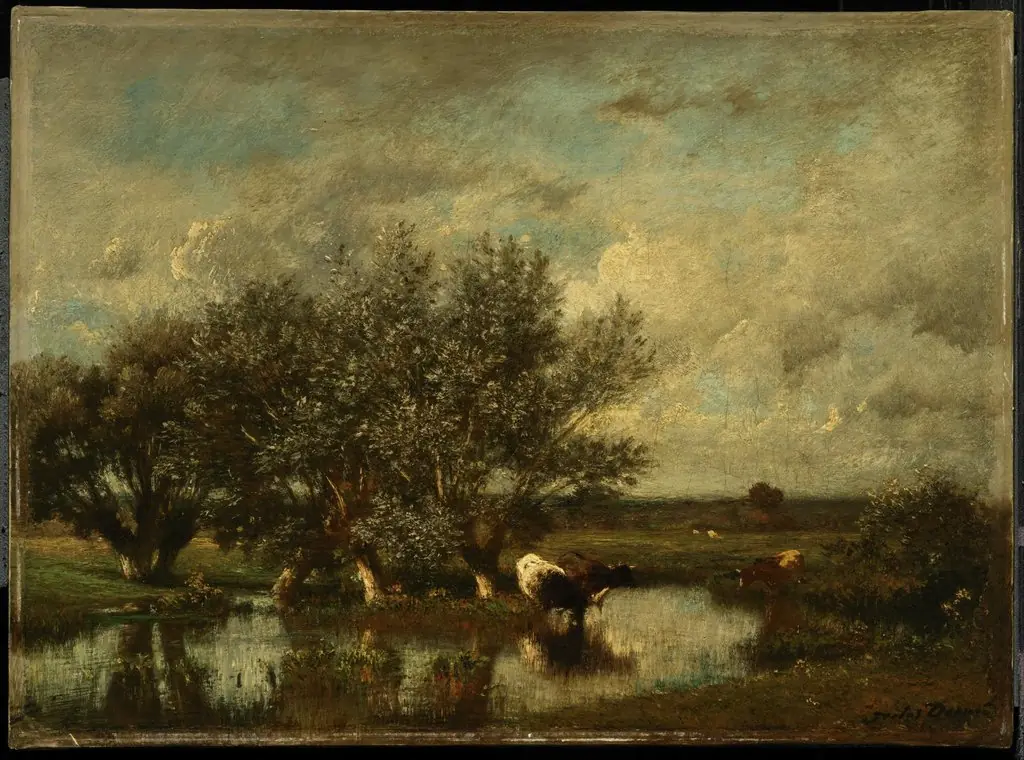 Watering Place, by Jules Dupré